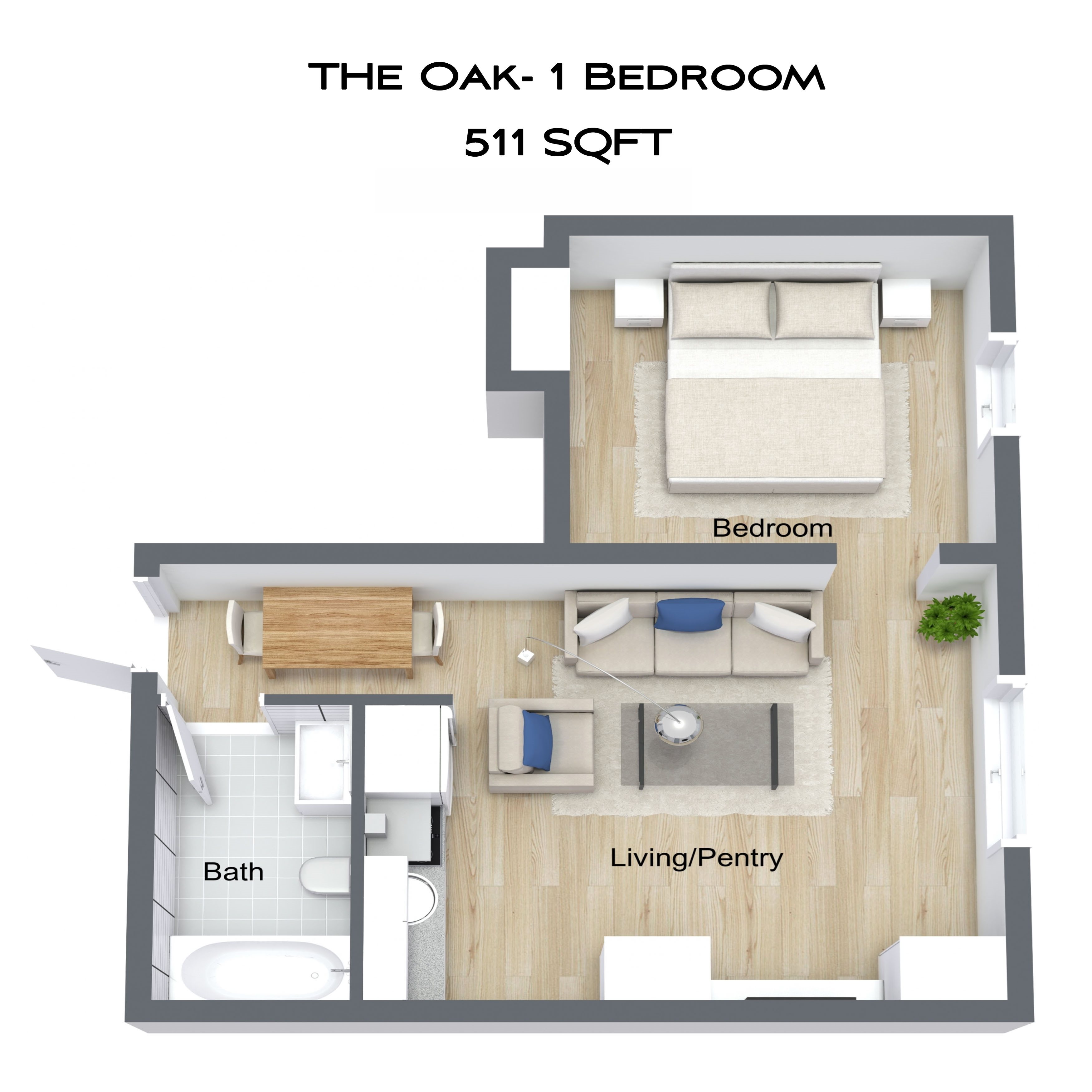The Oak Floor Plan 3